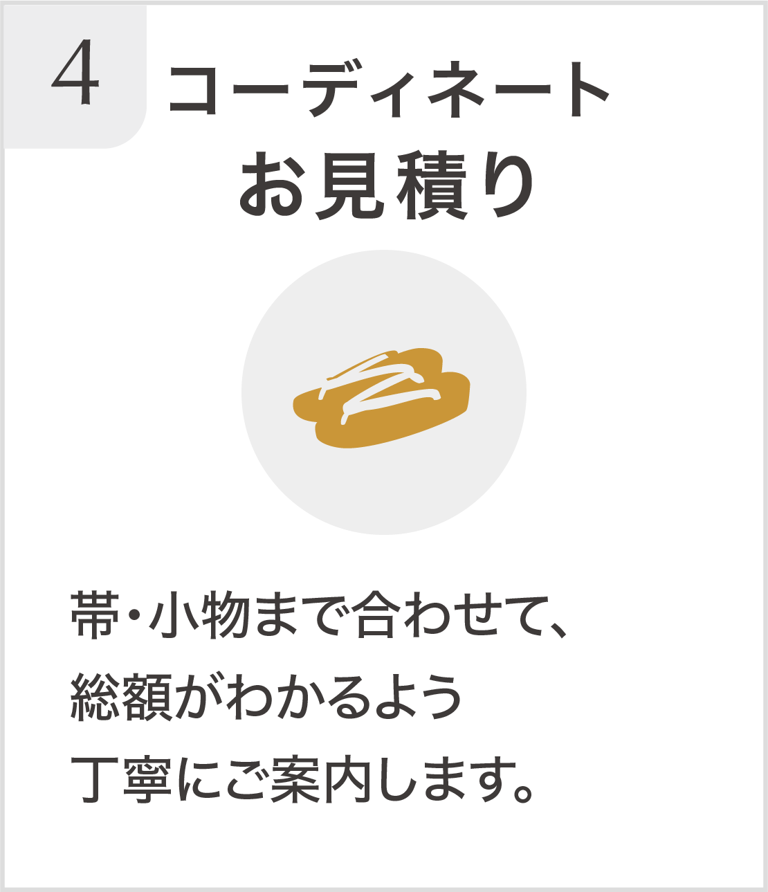 コーディネート　お見積り